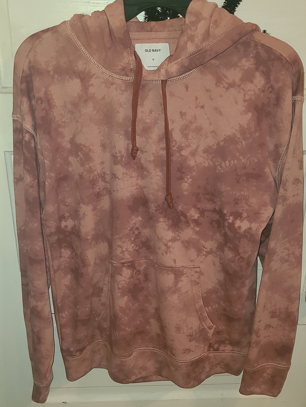 Old Navy Mauve Tie-Dye Women's Pullover Hoodie